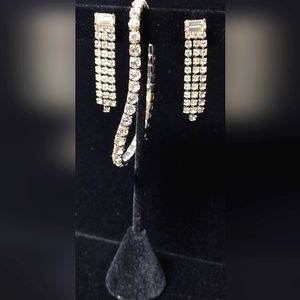 Vintage Rhinestone Jewelry Set